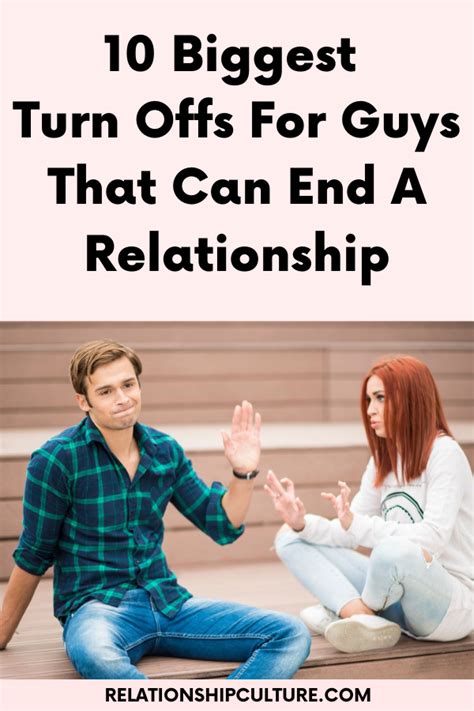 Turn offs in a relationship. Things To Know About Turn offs in a relationship. 